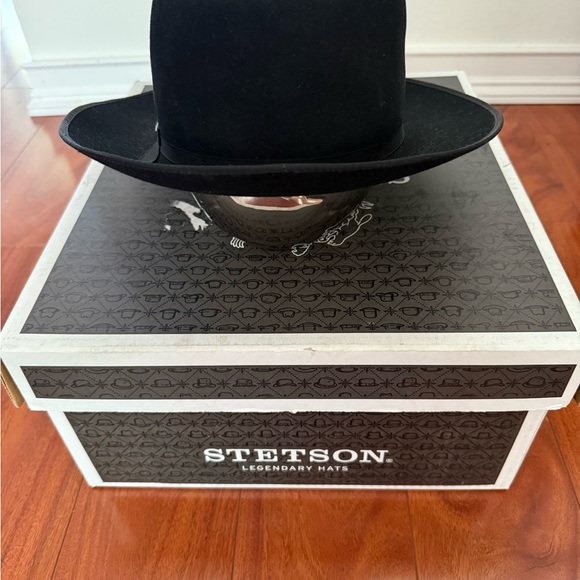 Stetson Midnight Black Hat - Picture 5 of 9